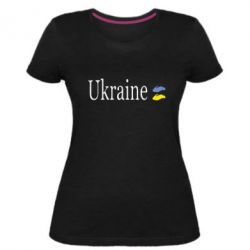 Женская премиум футболка My Ukraine - PrintSalon