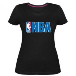 Жіноча преміум футболка NBA Logo - PrintSalon