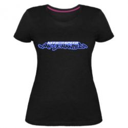 Женская премиум футболка NFS Most Wanted - PrintSalon