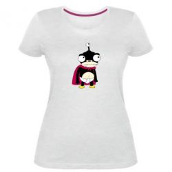 Жіноча преміум футболка Нібблер - PrintSalon