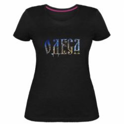 Женская премиум футболка Одеса - PrintSalon