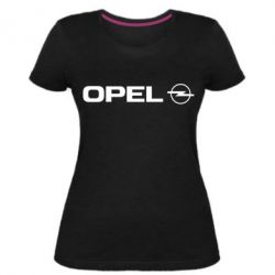 Жіноча преміум футболка Opel Logo - PrintSalon