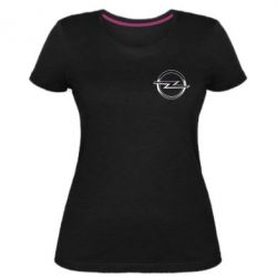 Женская премиум футболка Opel Small - PrintSalon