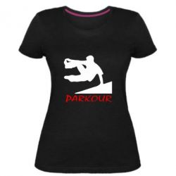 Жіноча преміум футболка Parkour Run - PrintSalon