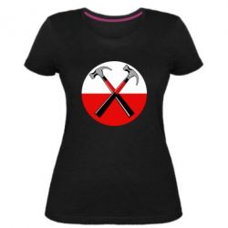 Женская премиум футболка Pink Floyd Main Logo