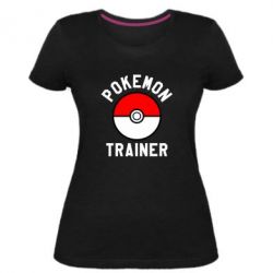 Жіноча преміум футболка Pokemon Trainer - PrintSalon