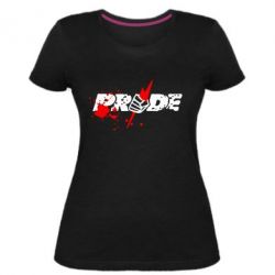 Женская премиум футболка Pride Logo - PrintSalon