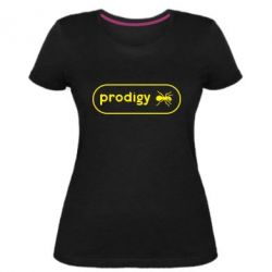 Женская премиум футболка Prodigy Logo