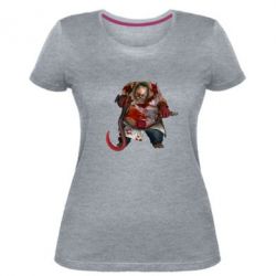 Жіноча преміум футболка Pudge Dota 2 - PrintSalon