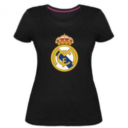 Женская премиум футболка Real Madrid - PrintSalon