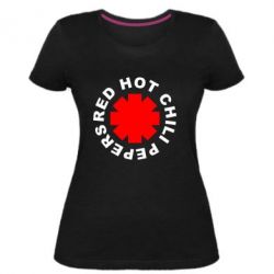 Женская премиум футболка red hot chili peppers - PrintSalon