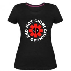 Женская премиум футболка Red Hot Chimi Changas - PrintSalon