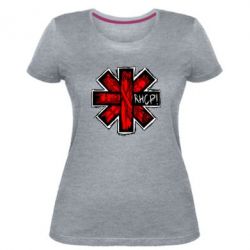 Женская премиум футболка RHCP sublim