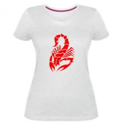 Женская премиум футболка Scorpio - PrintSalon