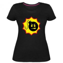 Женская премиум футболка Serious Sam - PrintSalon