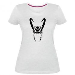 Жіноча преміум футболка Шолом Локі - PrintSalon