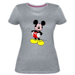 Женская премиум футболка Сool Mickey Mouse - PrintSalon