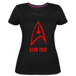 Женская премиум футболка Star Trek - PrintSalon