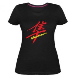 Женская премиум футболка Suzuki Hayabusa - PrintSalon