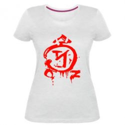 Жіноча преміум футболка Надприродне логотип - PrintSalon