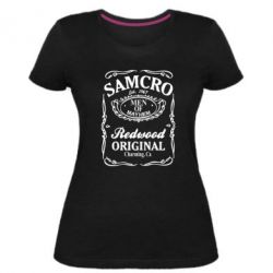 Жіноча преміум футболка Сини Анархії Samcro - PrintSalon