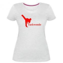 Жіноча преміум футболка Taekwondo - PrintSalon