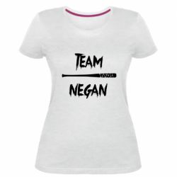 Жіноча преміум футболка Team negan 1 - PrintSalon