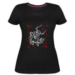 Женская премиум футболка Телец - PrintSalon