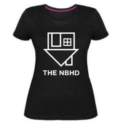 Женская премиум футболка THE NBHD Logo