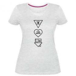 Женская премиум футболка THE NBHD Logotype