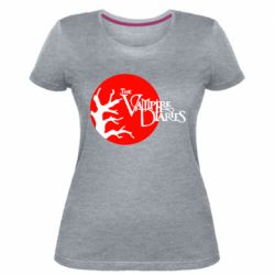 Женская премиум футболка The Vampire Diaries - PrintSalon