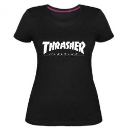 Женская премиум футболка Thrasher Magazine - PrintSalon