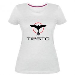 Женская премиум футболка Tiesto Logo 3