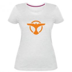 Женская премиум футболка Tiesto Logo