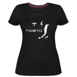 Женская премиум футболка Tiesto - PrintSalon