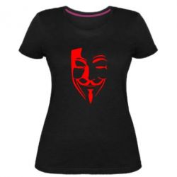 Женская премиум футболка Tribal anonymous - PrintSalon