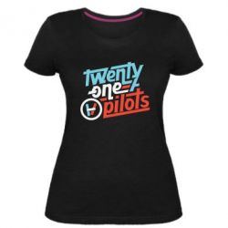 Женская премиум футболка TWENTY ØNE PILØTS