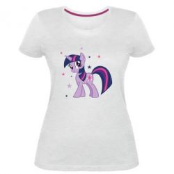 Женская премиум футболка Twilight Sparkle - PrintSalon