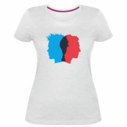 Жіноча преміум футболка Tyler Durden & Jack - PrintSalon