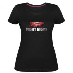 Жіноча преміум футболка UFC Fight Night - PrintSalon