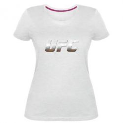 Жіноча преміум футболка UFC Metal - PrintSalon
