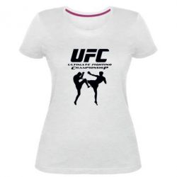 Жіноча преміум футболка Ultimate Fighting Championship - PrintSalon