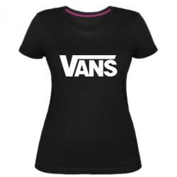 Жіноча преміум футболка Vans - PrintSalon