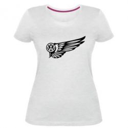 Женская премиум футболка Volkswagen Art - PrintSalon