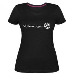 Женская премиум футболка Volkswagen Motors - PrintSalon