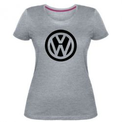 Женская премиум футболка Volkswagen - PrintSalon