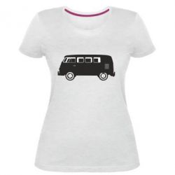 Женская премиум футболка VV - PrintSalon