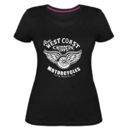 Женская премиум футболка West Coast Choppers - PrintSalon