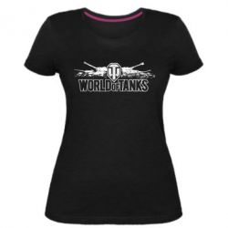 Женская премиум футболка World of Tanks - PrintSalon