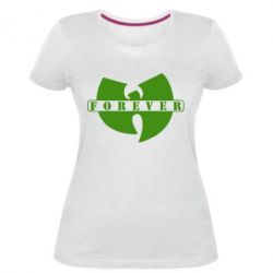 Женская премиум футболка Wu-Tang forever - PrintSalon